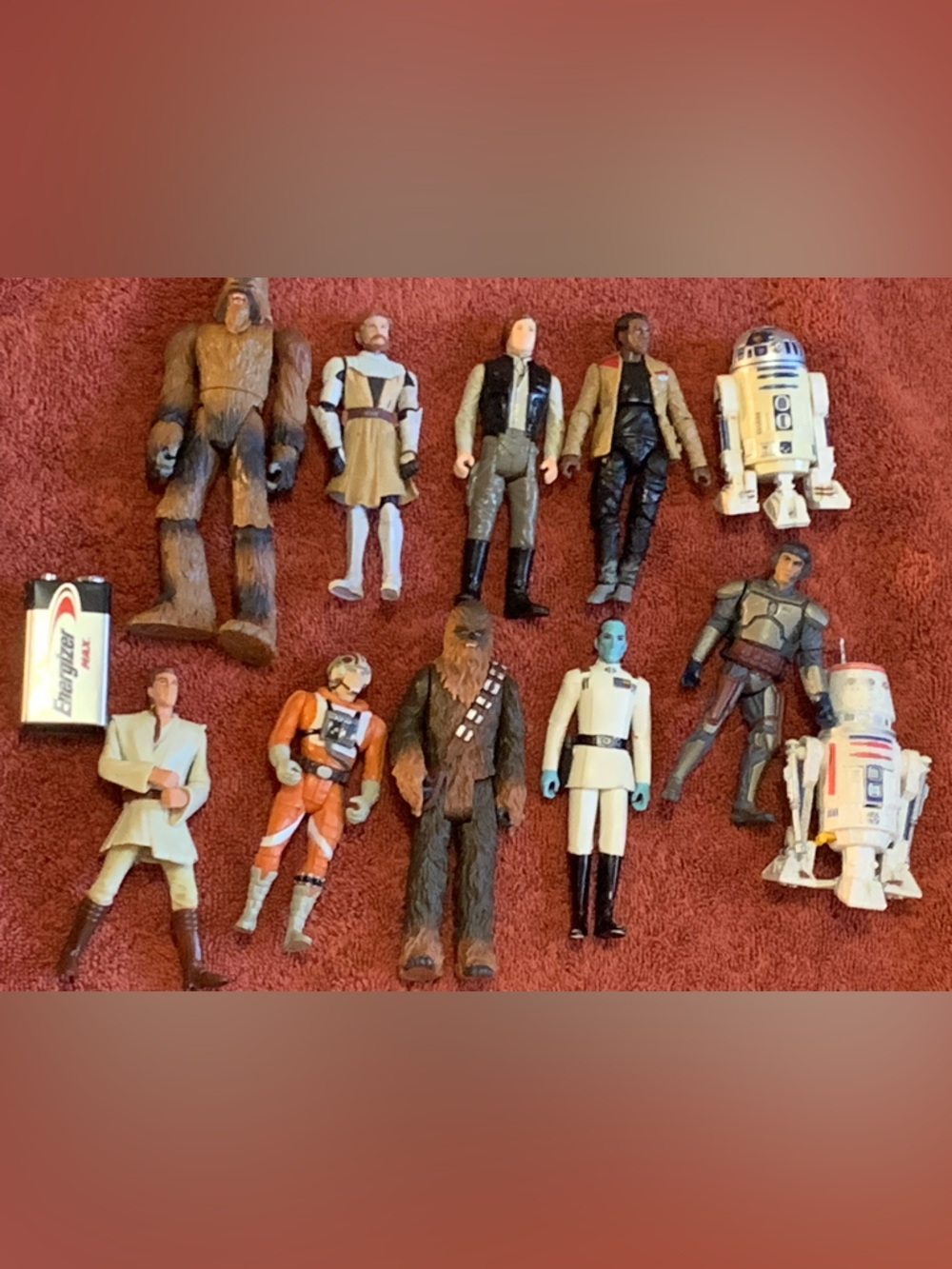 Mixed years Star Wars figures lots